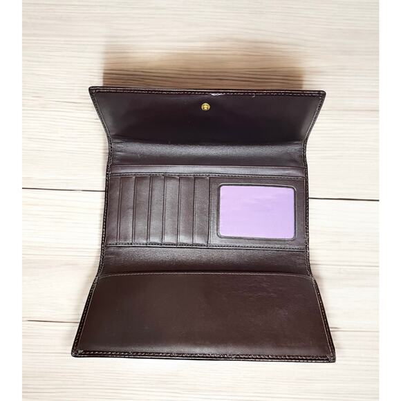 Y2K Coach 12824 Chelsea Signature Stripe Hobo Bag & Signature Long Wallet - Picture 9 of 16